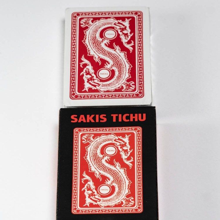 Tichu playing cards Red